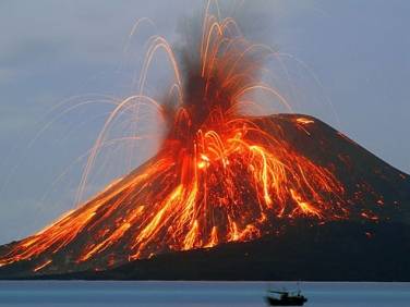 Kőzetlemezek mozgása, vulkáni tevékenység
