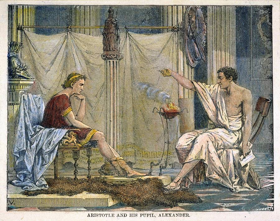 Arisztotelész és Nagy Sándor
