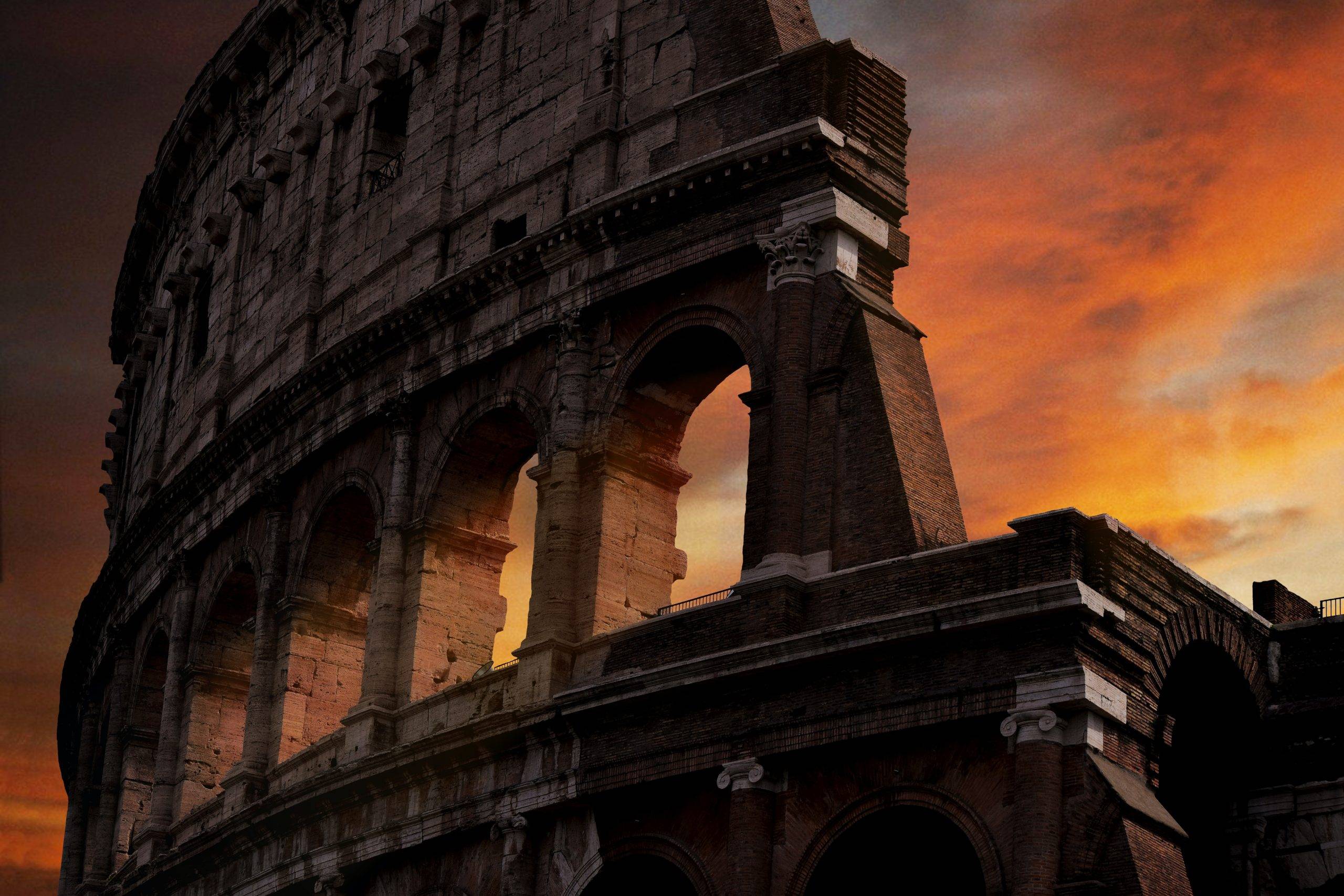 photo of Colosseum during golden hour