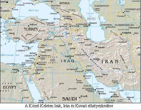 Közel Kelet térkép